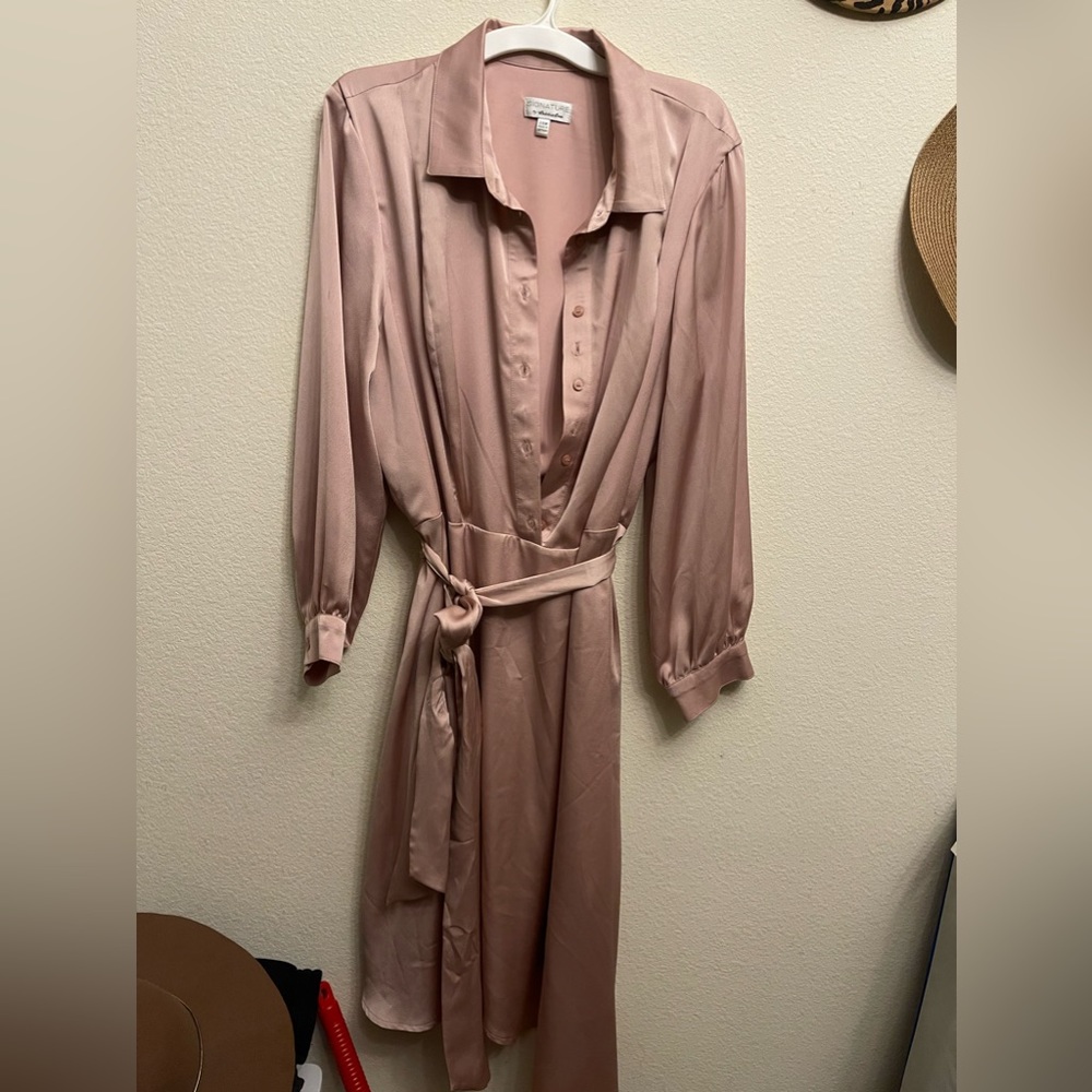 24w dress blush pink color